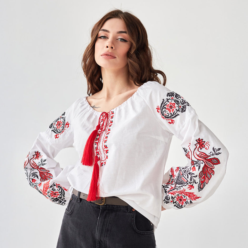 Women's Embroidered Blouse (Vyshyvanka)