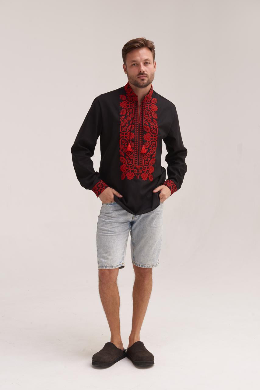 Men's Embroidered Shirt (Vyshyvanka) "Vsevolod"