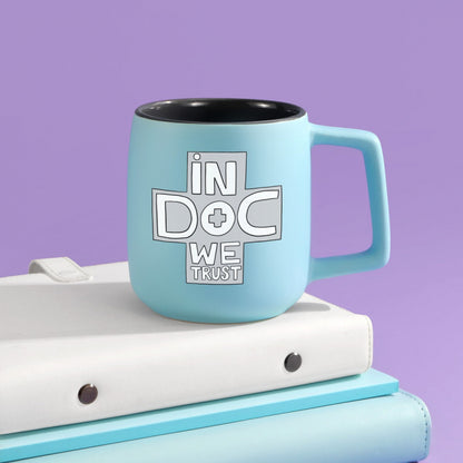 In Doc We Trust Mug