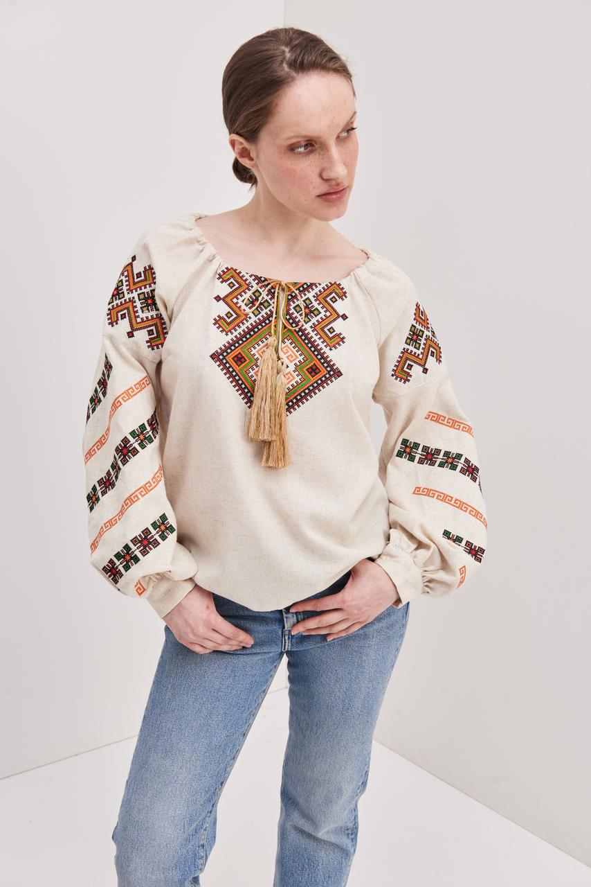 Women's Embroidered Blouse (Vyshyvanka) "Sviatoslava"