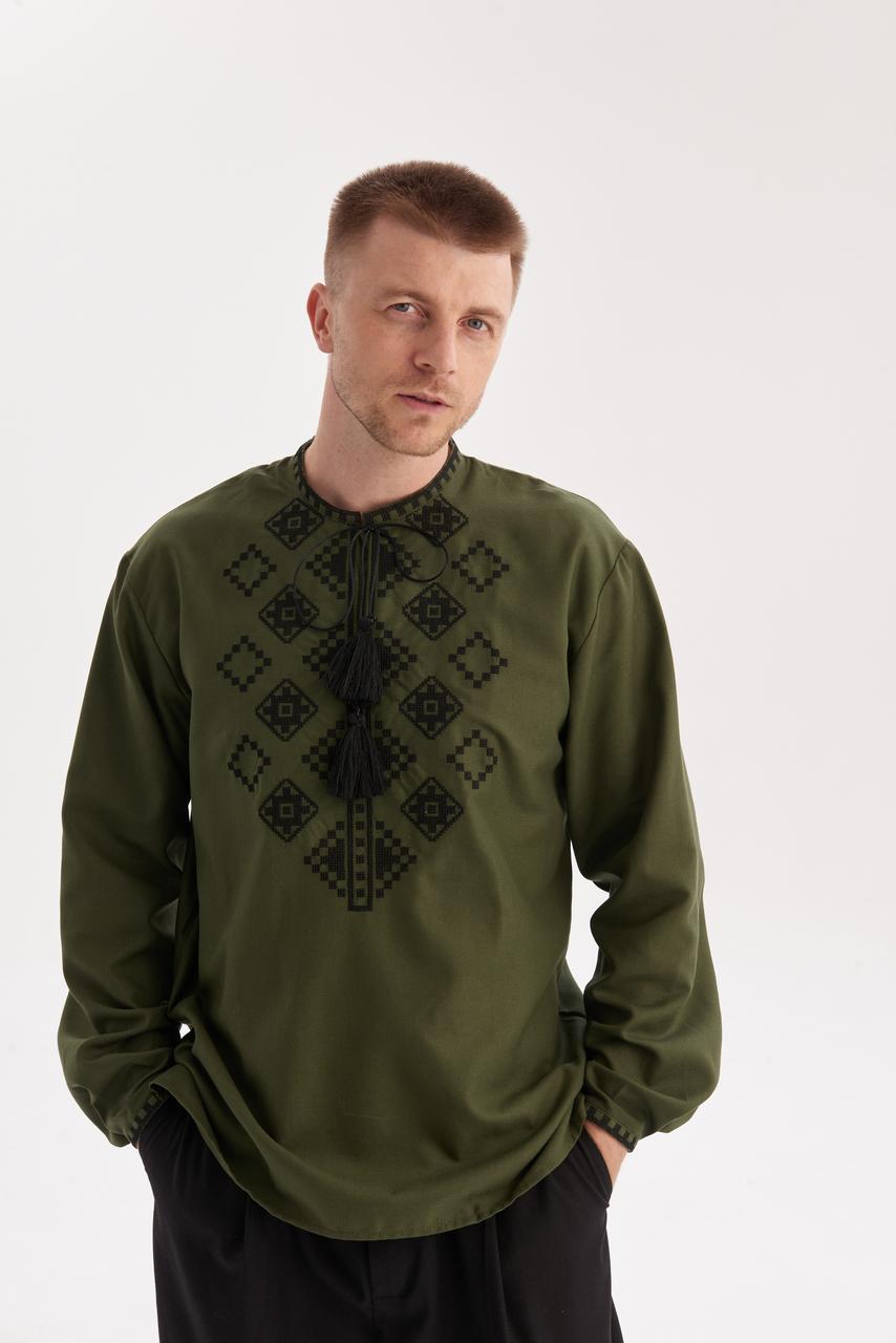 Men's Embroidered Shirt (Vyshyvanka) "Myroslav"