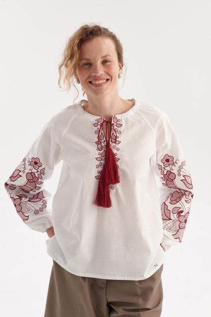 Women's Embroidered Blouse (Vyshyvanka) "Barva"