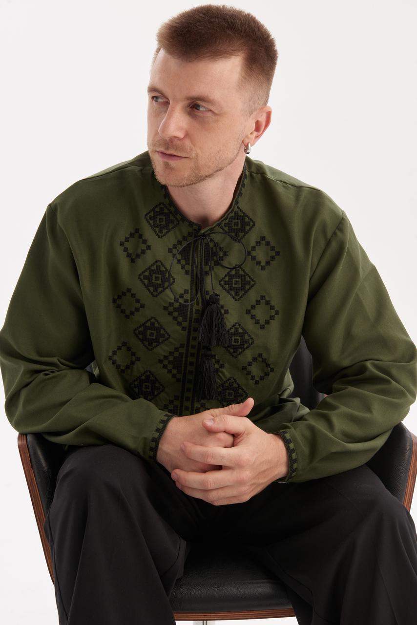 Men's Embroidered Shirt (Vyshyvanka) "Myroslav"