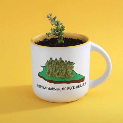 Snake Island Mug (Yellow)