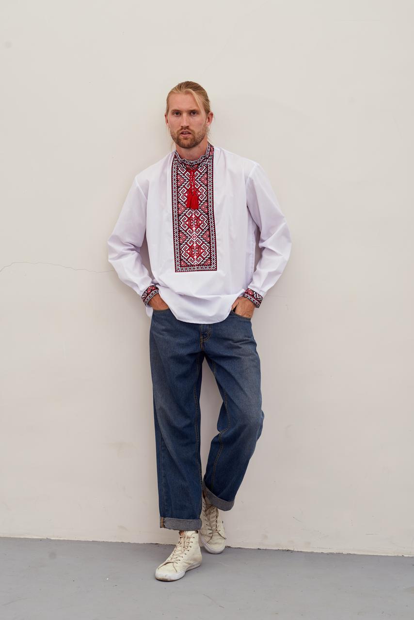 Men's Embroidered Shirt (Vyshyvanka) "Classic Ornament"