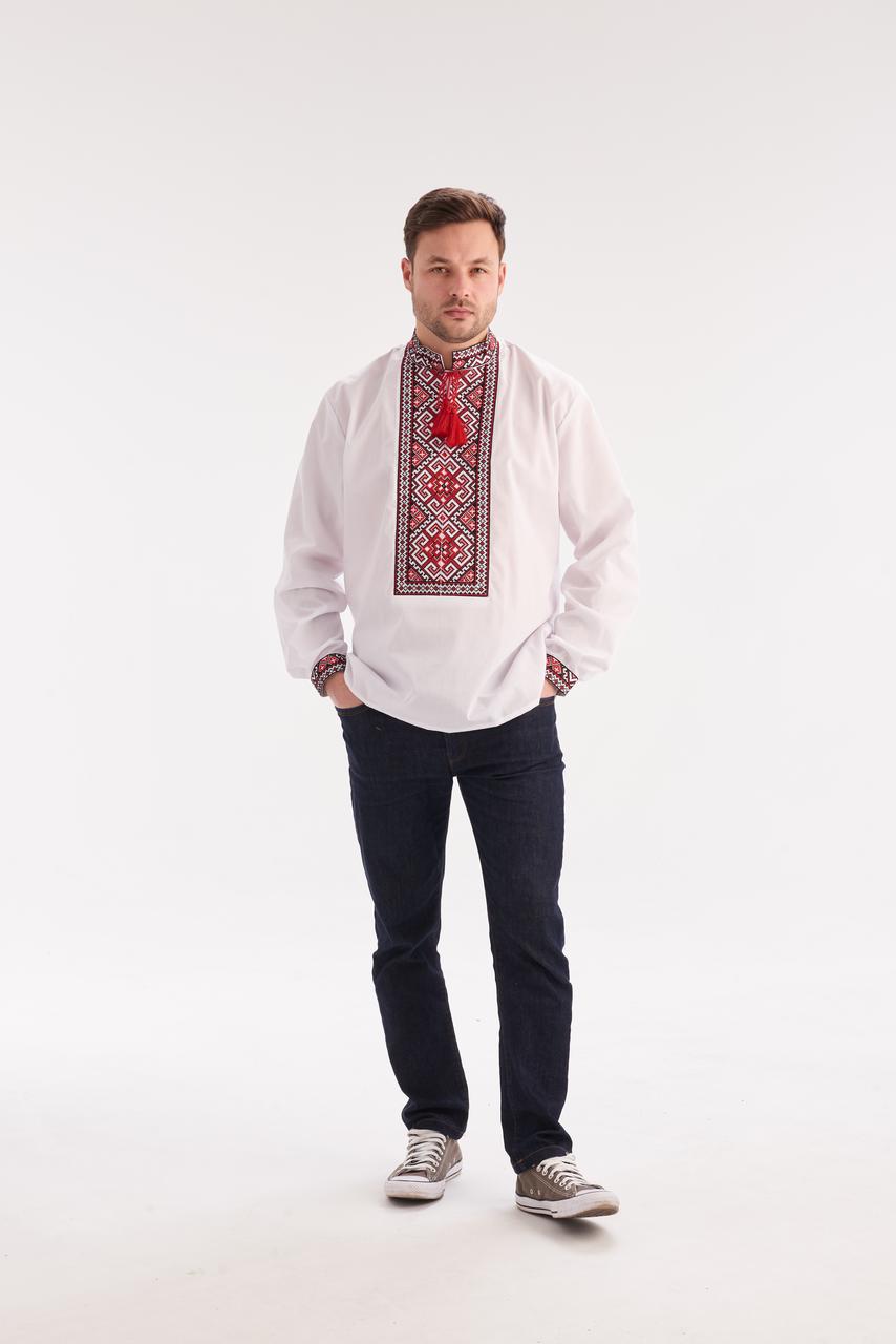 Men's Embroidered Shirt (Vyshyvanka) "Classic Ornament"