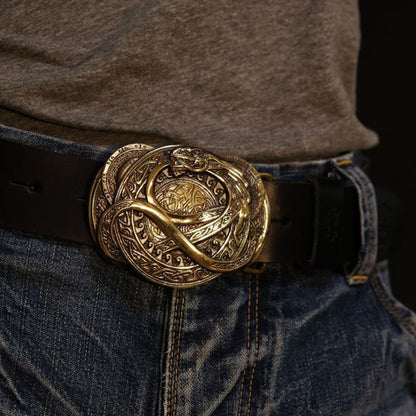 Belt Buckle "Jormungand"