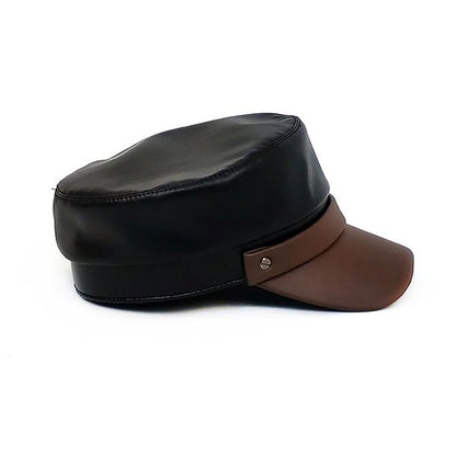 Turbo Leather Cap