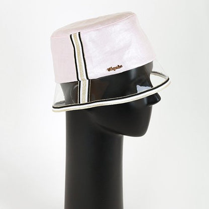 Bucket Hat with Silicone Brim (Pink)