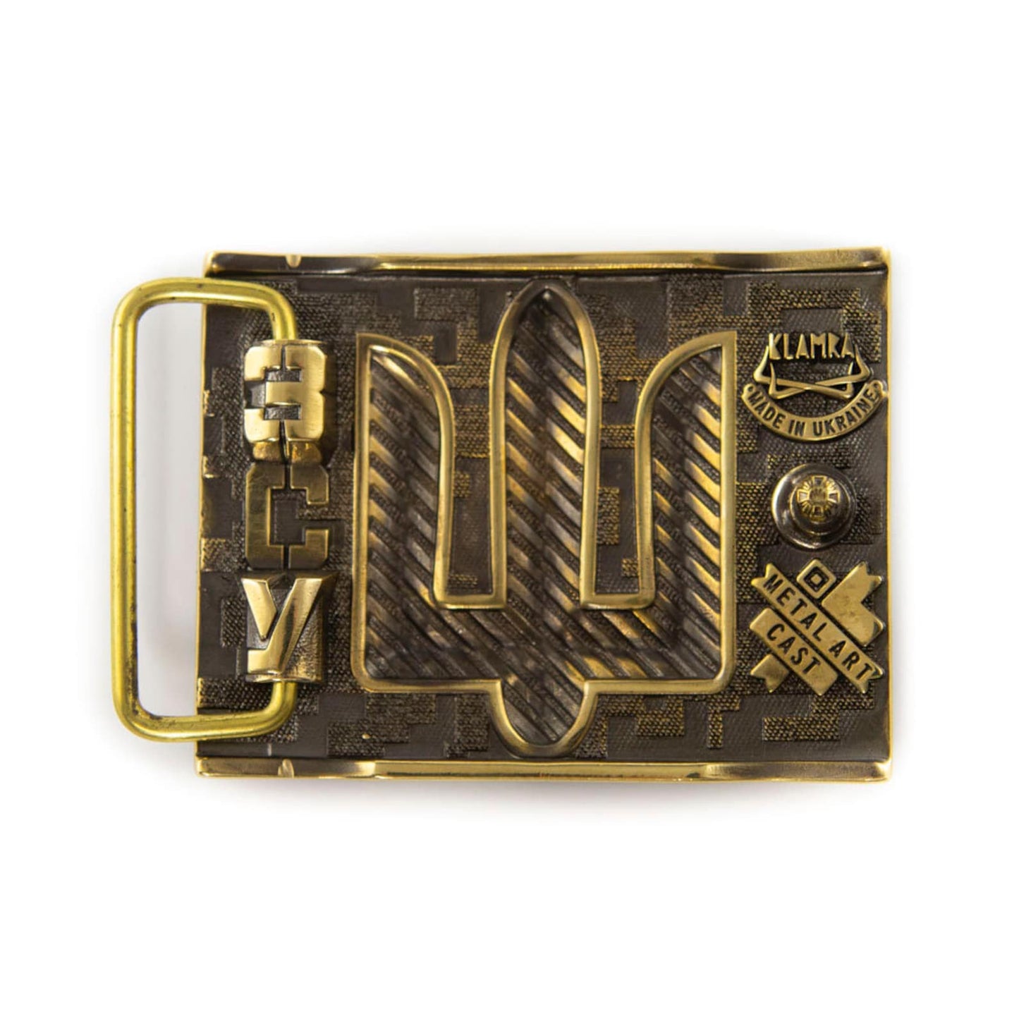 ZSU Brass Belt Buckle