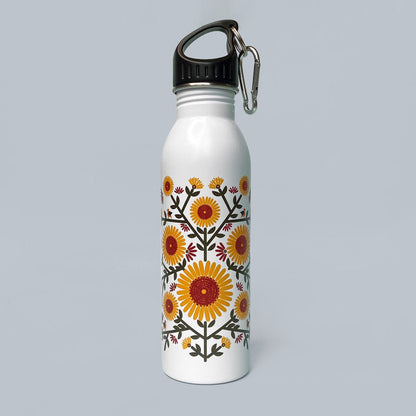 Water Bottle "Sunflower as a Symbol of Resilience"