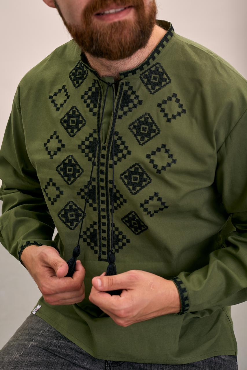 Men's Embroidered Shirt (Vyshyvanka) "Myroslav"