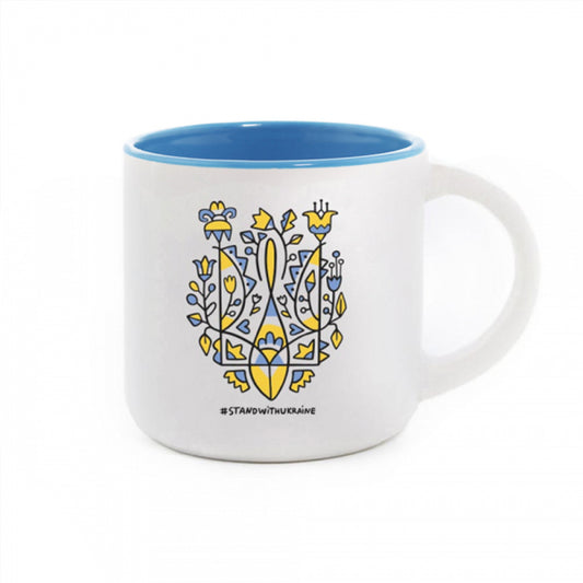 Ukrainian Coat of Arms Mug (Blue)