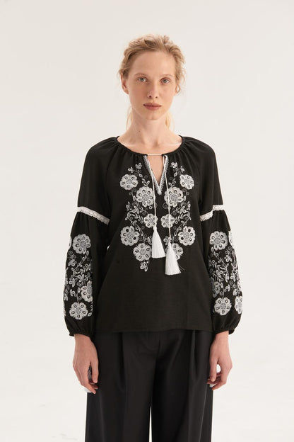 Women's Embroidered Blouse (Vyshyvanka) "Melisa"