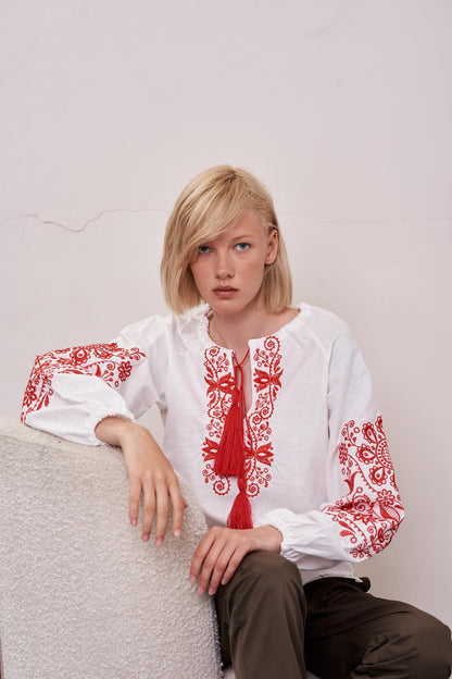 Women's Embroidered Blouse (Vyshyvanka) "Ornament"