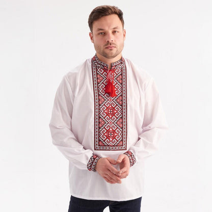 Men's Embroidered Shirt (Vyshyvanka) "Classic Ornament"