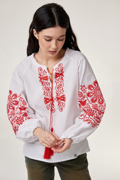 Women's Embroidered Blouse (Vyshyvanka) "Ornament"