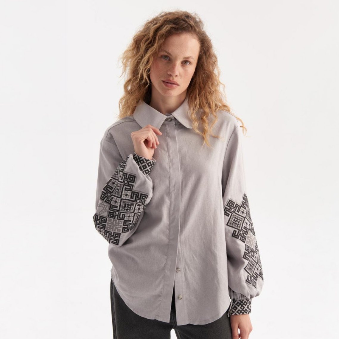 Women's Embroidered Blouse (Vyshyvanka) "Mstyslava"