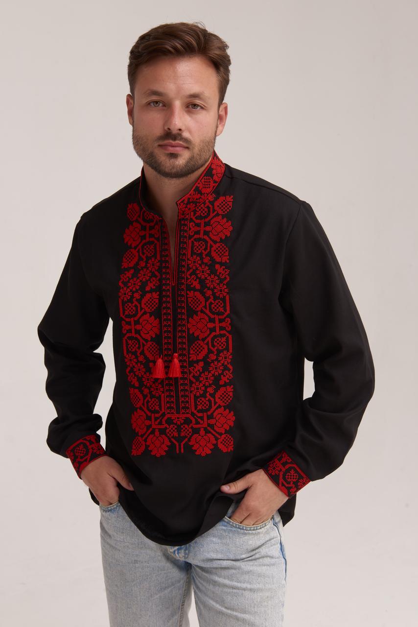 Men's Embroidered Shirt (Vyshyvanka) "Vsevolod"