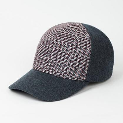 Tweed Wool Baseball Cap