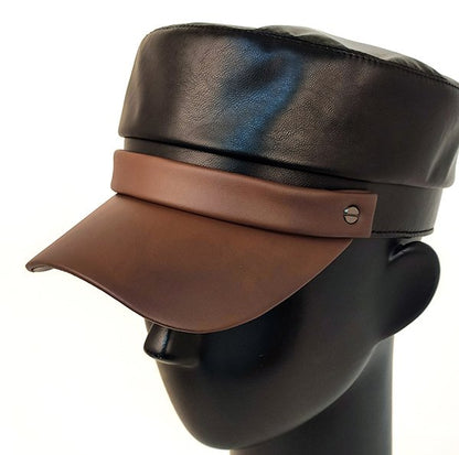 Turbo Leather Cap