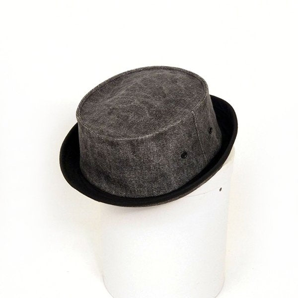 Pork-Pie Canvas Hat