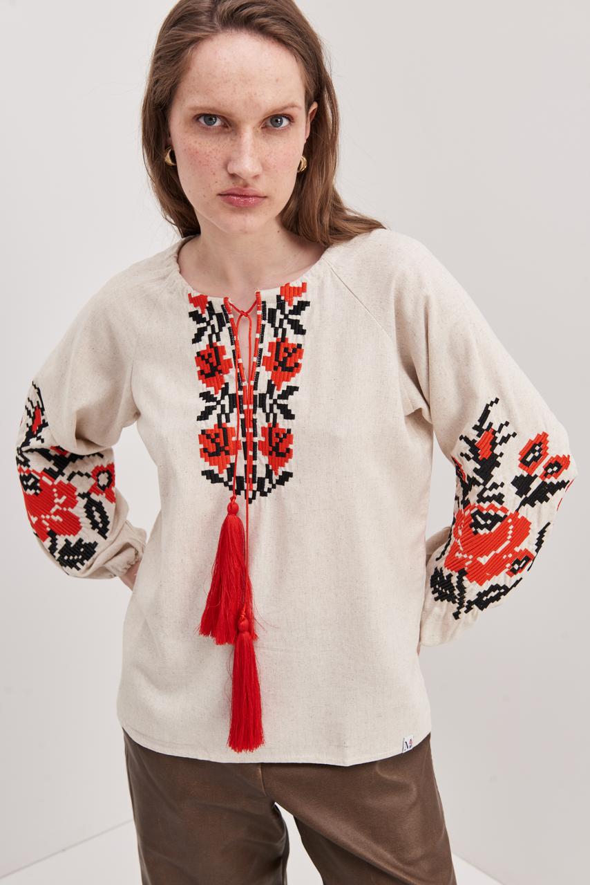 Women's Embroidered Blouse (Vyshyvanka) "Ruta"