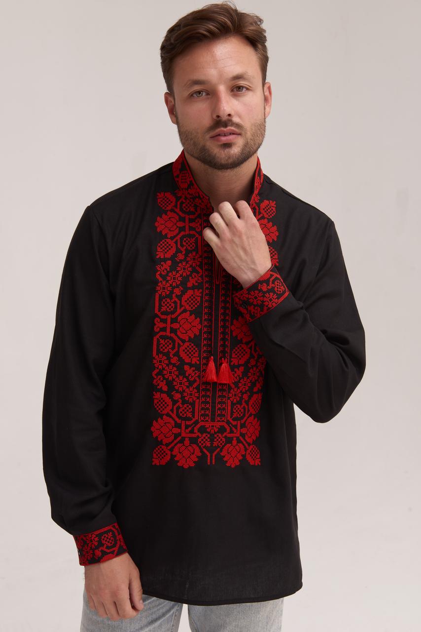 Men's Embroidered Shirt (Vyshyvanka) "Vsevolod"