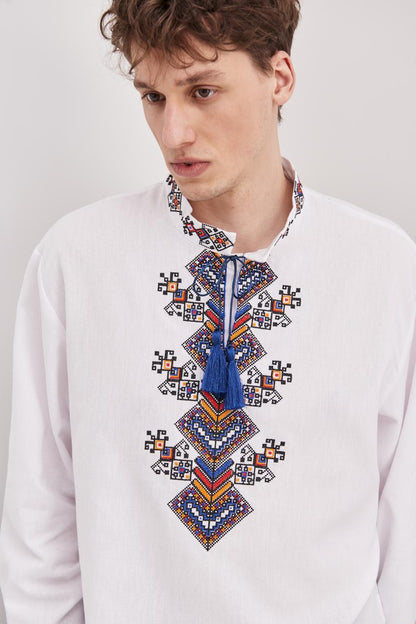 Men's Embroidered Shirt (Vyshyvanka) "Dolya"