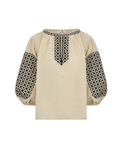 Women's Embroidered Blouse (Vyshyvanka) "Bandera"