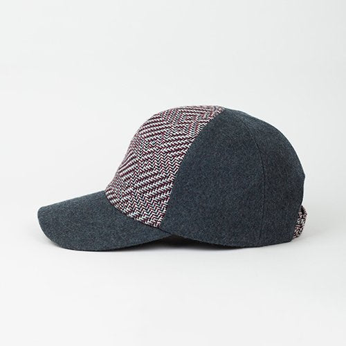 Tweed Wool Baseball Cap