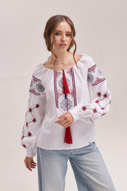 Women's Embroidered Blouse (Vyshyvanka) "Sophia"